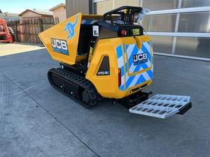 Mini-dumper électrique JCB HTD-5E d'occasion légèrement utilisé, 1 tonne, pour chantier, zéro émission, fonctionnant sur batterie. - Product Image 3