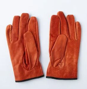 Gants de sécurité pour le jardinage et le travail, haute qualité, Logo personnalisé, pouce d'aile en cuir - Product Image 5