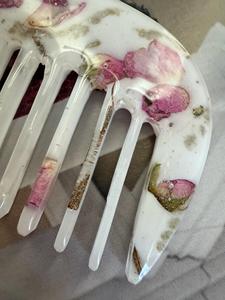 หวีเรซิ่นมืออาชีพสำหรับช่างตัดผม ใช้สำหรับจัดแต่งทรงผมในร้านเสริมสวย วัสดุเรซิ่นคุณภาพสูง - Product Image 5