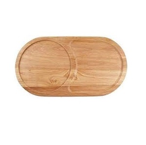 Tabla de cortar de madera Juego de 3 Decoración de cocina para el hogar y el restaurante Tabla de cortar para ensalada y verduras con asas - Product Image 3