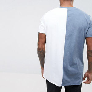 2025 nuevo diseño de alta calidad para hombres de manga corta redondo cuello redondo sublimación personalizada impresa patrón sólido camiseta - Product Image 2