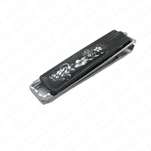 Coupe-ongles professionnel en acier inoxydable argenté, coupe-ongles de luxe personnalisé avec marque OEM, outil de manucure et de toilettage - Product Image 6