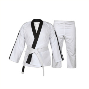 Uniforme professionnel de Taekwondo en coton de haute qualité Logo personnalisé nouveau Design 2023 costume de Karata - Product Image 1