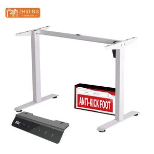 20mm/s lifting speed standing desk legs electric office sit stand desk frame electric height adjustable standing desk