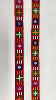Ribete de encaje suave con bordado de lentejuelas de espejo de múltiples hilos, 80 mm, a la moda, Dhupian, color personalizado, ofertas para chaquetas indias y pakistaníes