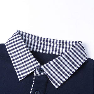 Polo de manga corta informal holgado al por mayor, Polo personalizado deportivo de algodón de talla grande, Polo bordado en 3D, Polo para hombre - Product Image 3