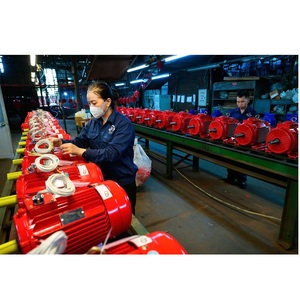 Triphasé anti-goutte IP55 IP56 boîtier en fonte noyau de cuivre moteur électrique moteur électrique à courant alternatif moteur asynchrone - Product Image 2