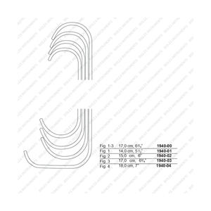 Mathieu Retrators (47X13Mm/46X26Mm) Set 2 Stuks Richardson Eastman Retractor 26Cm Small Scofield Retractor Set Van 6 Stuks - Product Image 3