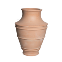 Pot de fleur en ciment fini terre cuite argile peinture planteur pot décoration de jardin pas cher prix fabrication au Vietnam