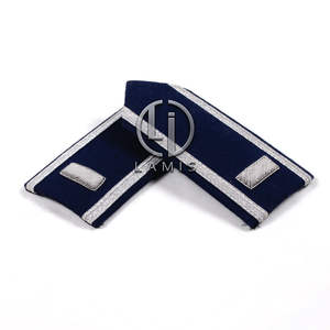Uniforme d'officier d'usine OEM, épaulettes personnalisées fabriquées en sialgot - Product Image 1