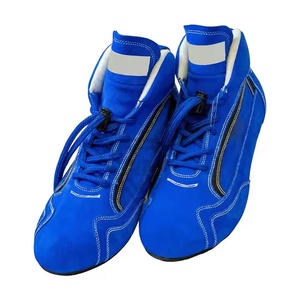 Latest Design 2025 New Training Racing Shoes for Go Karting Riding Stylish Laces Shoes OEM Kart <b>Boots</b> Fit <b>Vintage</b> Boys Shoes - Product Image 6