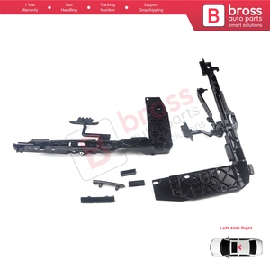ขายึดซันรูฟ BSR615 สำหรับยกและปรับมุมฝาหลังซ้ายขวา สำหรับรถ S Class Coupe C126 ปี 1980-91 รุ่น 1267821312 1267821412 - Product Image 4