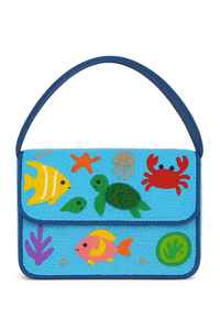 Sac à perles multicolores avec poignée, sac à main, sac à main décontracté, artisanat indien, fait à la main, sac baguette, - Product Image 2