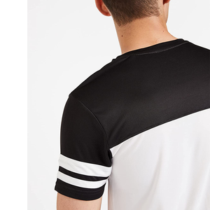 Camiseta deportiva de peso pesado con bordado en blanco de algodón 100% de alta calidad, camisetas de cuello redondo personalizadas con estampado DTG para hombres - Product Image 5