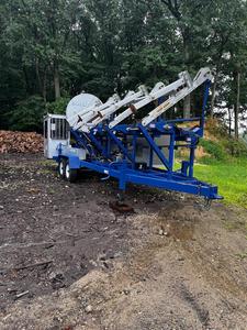 Livraison gratuite Processeur de bois de chauffage 8000C Capacité de 22 bûches Cycle de fendage rapide 6s Robuste 4 6 8 coins de fendage Haute efficacité de sortie - Product Image 4