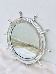 Ojo de buey antiguo vidrio ojo de buey barco rueda espejo estilo náutico espejo de pared ojo de buey decoración del hogar regalo - Product Image 5