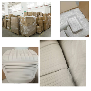 Khay nhựa <span class=keywords><strong>CPET</strong></span> dùng một lần hình chữ nhật dùng cho siêu thị, đựng sushi, bánh ngọt, bánh mì, salad, món ăn lạnh, trái cây, thực phẩm tươi sống - Product Image 3