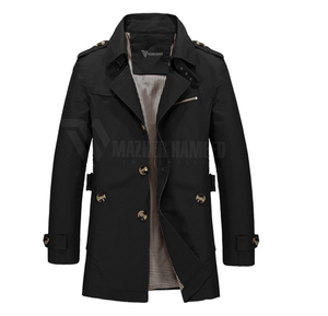 Vente en gros de manteaux de mode coupe ample manteau long à manches longues pour hommes respirant unisexe longs manteaux 2025 du Pakistan - Product Image 2