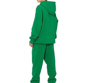 Vente en gros survêtement brodé personnalisé pour femmes de haute qualité délavé à l'acide ensemble sweat à capuche court pour femmes survêtement pour femmes - Product Image 2