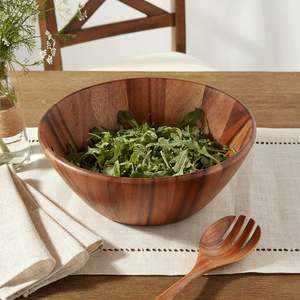 Tazón Pequeño de Madera de Acacia, Tazón de Madera de Acacia para Servir, Tazón Redondo para Servir, Tazón Pequeño de Madera para Aperitivos, Tazón de Acacia para Aperitivos - Product Image 2
