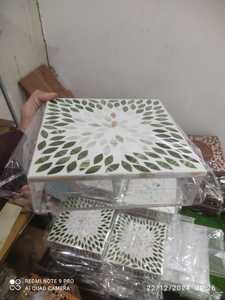 Exclusive Acrylic Candy Storage <b>Box</b> with Radiant Mother of Pearl <b>Lid</b> Modern Design for Wedding Home Festive Gifting Occasion - Product Image 3