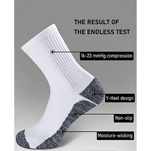 Elite-calcetines de baloncesto acolchados para hombre y mujer, medias deportivas atléticas para hombre y mujer - Product Image 3