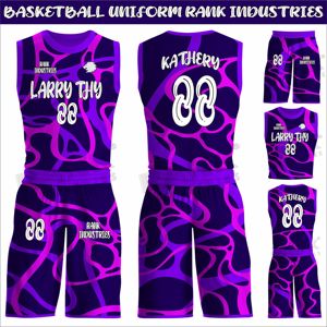 Uniforme professionnel durable de basket-ball de sport pour hommes uniforme de basket-ball de conception personnalisée fabriqué au Pakistan - Product Image 6
