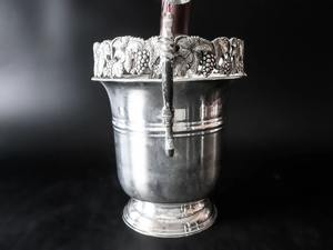 Traditional Edge Design <b>Silver</b> <b>Ice</b> <b>Bucket</b> For Gifting Events Parties Weddings Elegant Drink Chiller Home Barware Serving Use - Product Image 6
