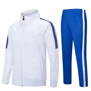 足球运动衫长裤跑步套装运动服青少年儿童足球训练服男式足球运动服