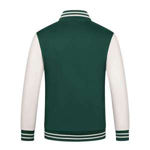 Veste en laine universitaire pour femmes sur mesure en gros nouveau design poids lourd couleurs personnalisées col montant broderie teinte - Product Image 2