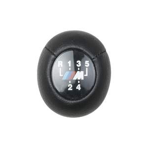 Pomo de Palanca de Cambios de Cuero Plano para BMW Serie 5 E34, E60, F10 - Product Image 3