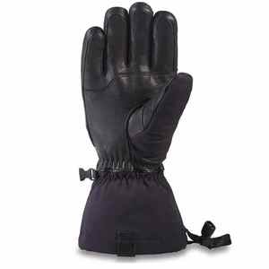 Gants de ski Rabixo Sports pour l'hiver, chauds, pour les sports de plein air, isolés, chauffants, imperméables, à doigts entiers, en cuir pleine fleur, fermeture à glissière, pour hommes - Product Image 5