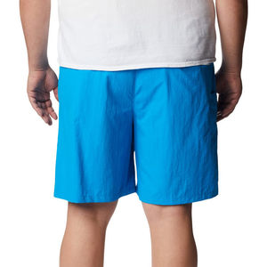 Pantalones cortos informales personalizados al por mayor para hombre 100% nailon poliéster resistente al viento Color sólido cordón sudor cortavientos estilo de punto - Product Image 2