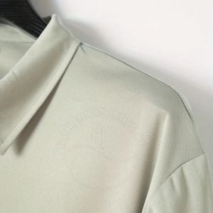 2024 nouveauté haute qualité hommes surdimensionné 100% coton polos solide à manches courtes vêtements de golf maillot respirant Logo personnalisé - Product Image 4