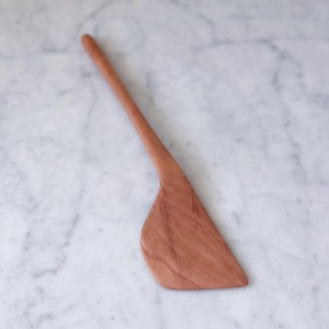 Utensilios de espátula de madera maciza de mango largo de alta calidad para cocina doméstica y freír verduras Nachtural Wood - Product Image 2
