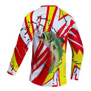 Camiseta deportiva para hombre con estampado de logotipo personalizado, protección solar elegante, transpirable, de compresión, de la mejor calidad - Product Image 2