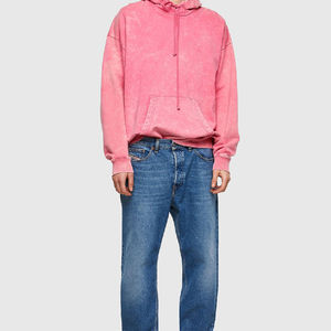 Venta al por mayor de peso pesado lavado con ácido sudaderas con capucha para hombres de gran tamaño Pulpover sudaderas con capucha de moda de invierno en venta - Product Image 6