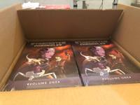Service d'impression de bandes dessinées personnalisées à couverture rigide et reliure parfaite, édition collector couleur, papier couché, OEM ODM