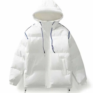 Chaqueta acolchada para hombre, diseño personalizado OEM ODM, chaqueta acolchada de invierno cálida y aislante, tejido ligero de calidad - Product Image 6