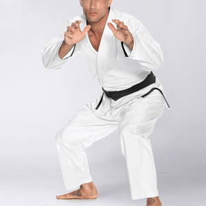 2025 nouveauté personnalisé hommes Arts martiaux uniforme de haute qualité Stretch GI karaté formation porter brésilien Bjj uniforme - Product Image 5