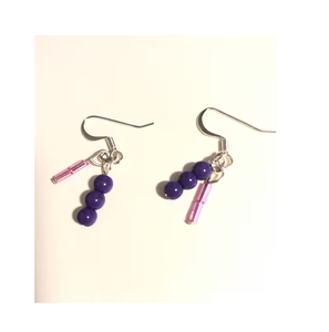 Vente en gros de boucles d'oreilles perles pour femmes Design réglable en acier inoxydable perlé boucle d'oreille bijoux pour filles - Product Image 1
