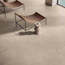 Baldosa de Porcelana con Aspecto de Piedra, Estilo Rústico-Chic, Tonos Naturales, Duradera y Elegante, para Uso en Exteriores, Baños, Villas y Centros Comerciales, 600x600mm - Product Image 5