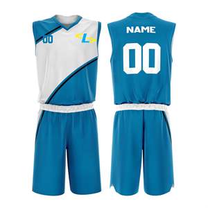 Uniforme de basket-ball personnalisé 100% polyester respirant à séchage rapide pour adultes unisexes - Haute qualité pour une utilisation sportive en extérieur, prix raisonnable - Product Image 6