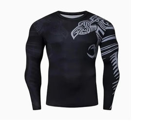 <b>Thermal</b> Dry Custom Winter Base Layer Sports Running Fitness r <b>Mens</b> <b>Long</b> <b>Sleeve</b> Compression Workout Gym Shirt ase Layer - Product Image 3