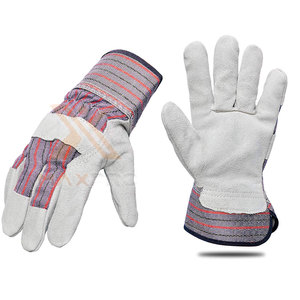 New Arrival Eco Friendly Leather Working <b>Gloves</b> with Safety Cuff Anti-Slip Fireproof Water-Proof Latest Style Hand Safety - Product Image 1