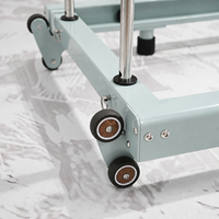 Matériel de fitness de haute qualité pour la maison : Reformer Pilates en aluminium, lit de Pilates en aluminium, Reformer Pilates pliable