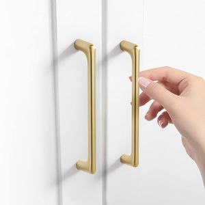 Tirador de metal para puertas de armarios de cocina con acabado duradero para las necesidades de estilo de decoración del hogar moderno - Product Image 6