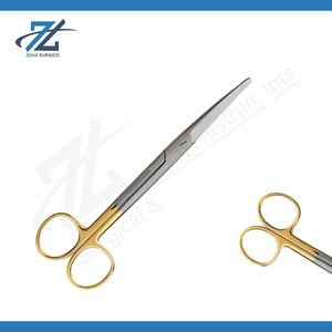 Mayo Dressing กรรไกรสแตนเลสเครื่องมือผ่าตัดด้วยมือขนาด190มม. ทังสเตนคาร์ไบด์แบบตรงใช้ซ้ำได้ - Product Image 2