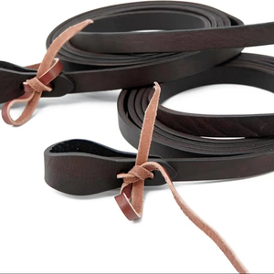 Tachuela de brida de caballo de cuero de pie para uso en equitación con cualquier caballete occidental - Product Image 1