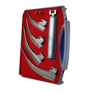 Juego de Laringoscopio de Pedestal de Acero Inoxidable en Oferta, Instrumentos de Cirugía Laríngea, Herramientas de Diagnóstico Endoscópico - Product Image 4